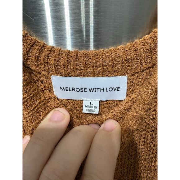*Last Chance Item* 
Long Caramel Knit Dress - Melrose with Love - L - Picture 4 of 4